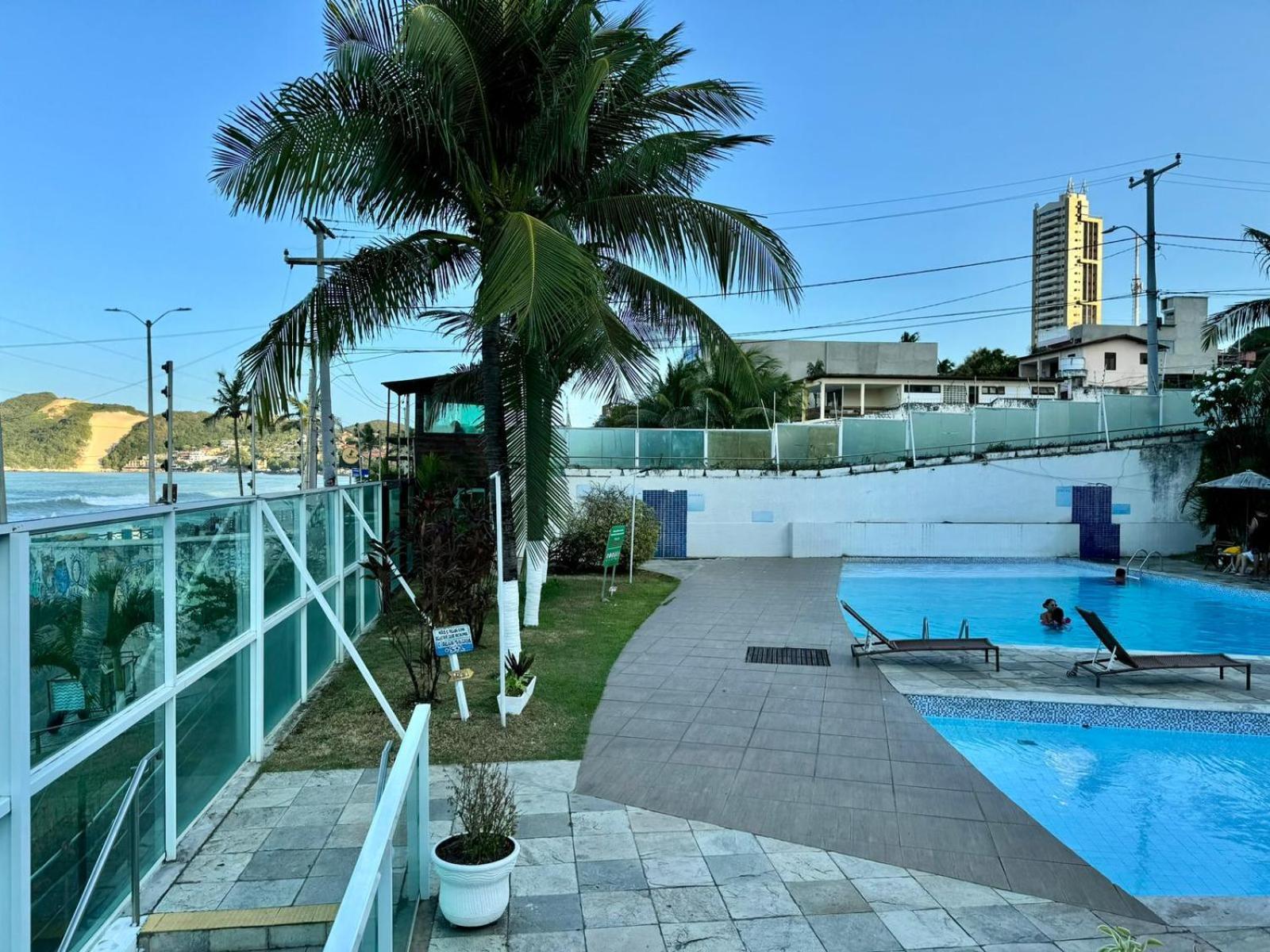 Edy Hospedagens Beira-Mar Flat 310 Com Vista Para O Morro Do Careca, Piscina E Localizacao Privilegiada Natal Exteriér fotografie